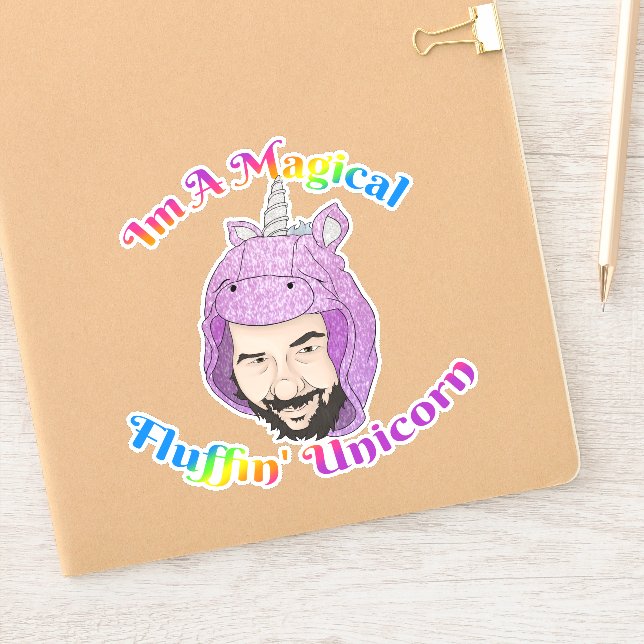 Mittel 6" x 6" Vinyl-Aufkleber, kundenspezifisch g Aufkleber (Notizbuch)