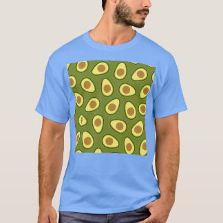 Mittel-Avocado-Muster 1 T-Shirt