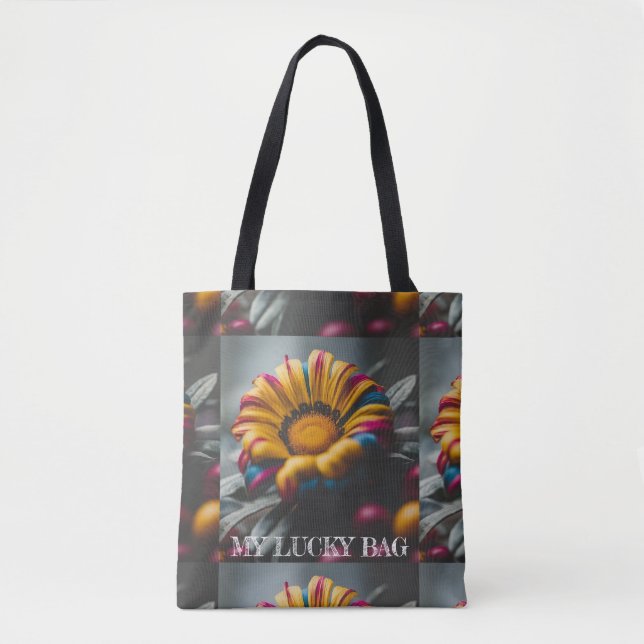 Mittel - Farbenfrohe Blumengestalt und lukullische (Vorderseite)