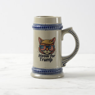 Mittel für Trump, um die Katzen wieder sicher zu m Bierglas