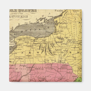 Mittel-Staaten 3 Magnet