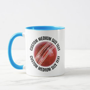 Mittel Text HELLBLAU Combo 11oz Kundenspezifisches Tasse