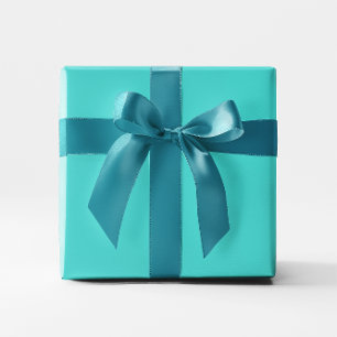 Mittel-Türkis Geschenkpapier