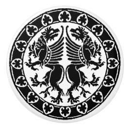 Mittelalter Griffins Keramikknauf