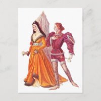 Mittelalter Herr und Frau