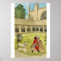 Mittelalter in England - Pilger aus Canterbury