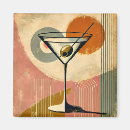 Mittelalter Moderne Kunst Martini Magnet