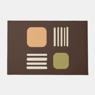 Mittelalter Moderne Minimalistische Plätze Lines B Fußmatte