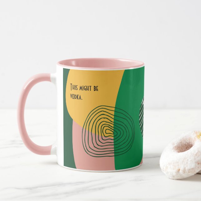 Mittelalter Moderne Nr. 1 Tasse (Mit Donut)