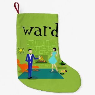 Mittelalter Moderner Weihnachtsmann-Strumpf Kleiner Weihnachtsstrumpf