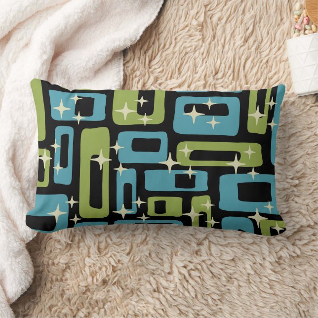 Mittelalter Modernes Abstraktes Muster Lendenkissen (Decke)