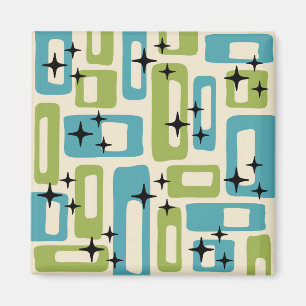 Mittelalter Modernes Abstraktes Muster Magnet