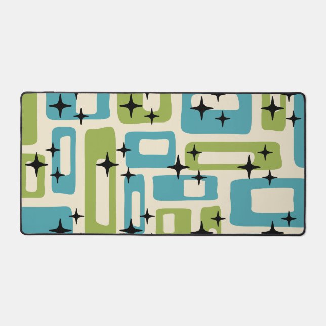 Mittelalter Modernes Abstraktes Muster Schreibtischunterlage (Vorderseite)