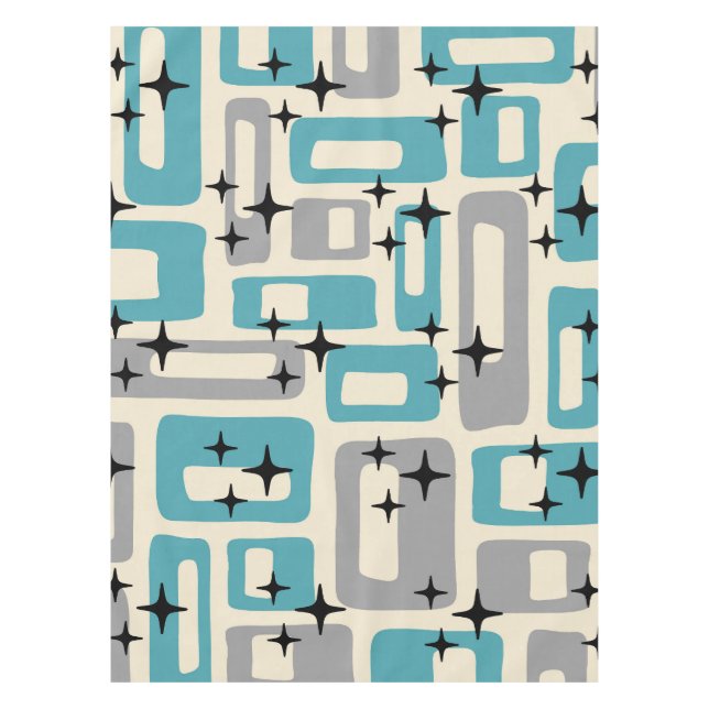 Mittelalter Modernes Abstraktes Muster Tischdecke (Vorderseite)