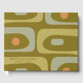 Mittelalter Modernes Retro Piquet Personalisiert Gästebuch