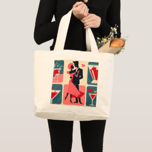 Mittelalter Modernes Valentine Tanzpaket Jumbo Stoffbeutel