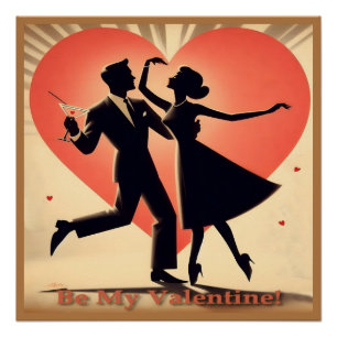 Mittelalter Modernes Valentine Tanzpaket Poster