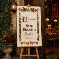 Mittelalter-Renaissance-Willkommensschild Mittelal
