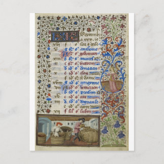 Mittelalter: September Postkarte
