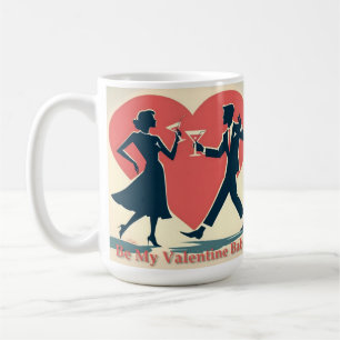 Mittelalter Valentine Modernes Angesagtes Tanzpara Kaffeetasse