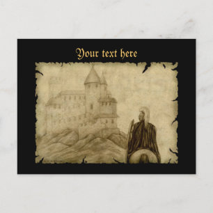 mittelalterlich postkarte