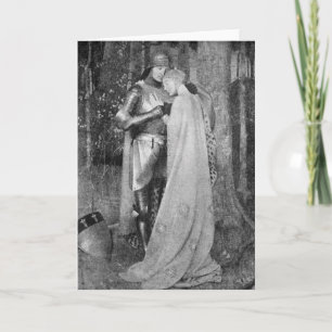 Mittelalterliche Alters-Gruß-/Anmerkungs-Karte Karte