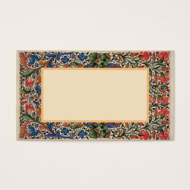 Mittelalterliche Blume (Vorderseite)