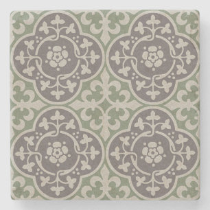 mittelalterliche Blumenkästen Steinuntersetzer