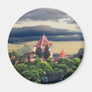 mittelalterliche Burg Magnet