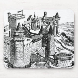Mittelalterliche Burg Mouse Pad Mousepad