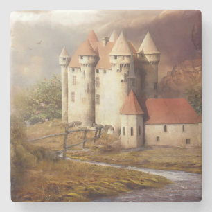 Mittelalterliche Burg Steinuntersetzer