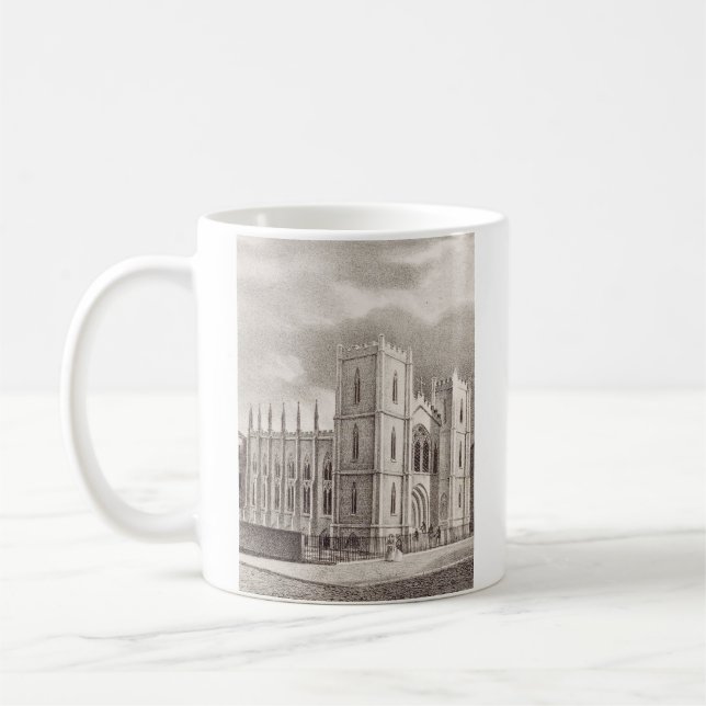 Mittelalterliche Christliche Kirche Kaffeetasse (Links)