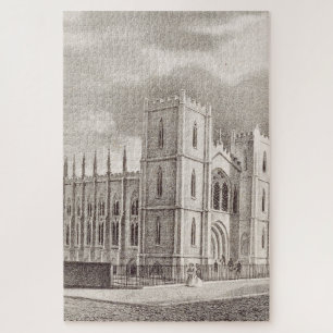 Mittelalterliche christliche Kirche Puzzle