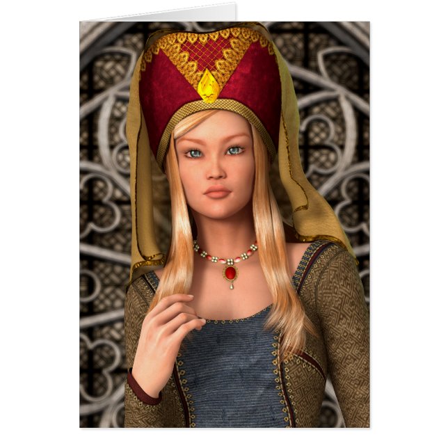 Mittelalterliche Dame (Vorne)