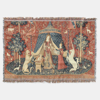 Mittelalterliche Dame und Einhorn (1484 - 1500) Decke