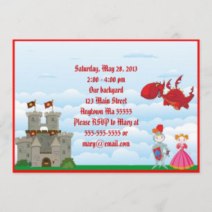 Mittelalterliche Einladung