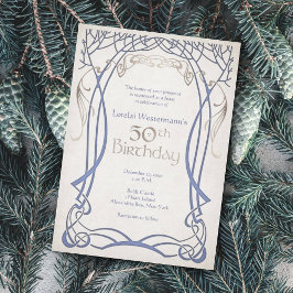 Mittelalterliche Fantasie 50. Geburtstag Einladung