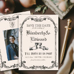 Mittelalterliche Fantasie Mittelalter Gravur Save The Date<br><div class="desc">Mittelalterliche Fantasie Mittelalter Gravur</div>