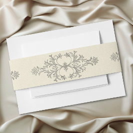 Mittelalterliche Fantasy Braut Hochzeit Schwarz ge Einladungsbanderole