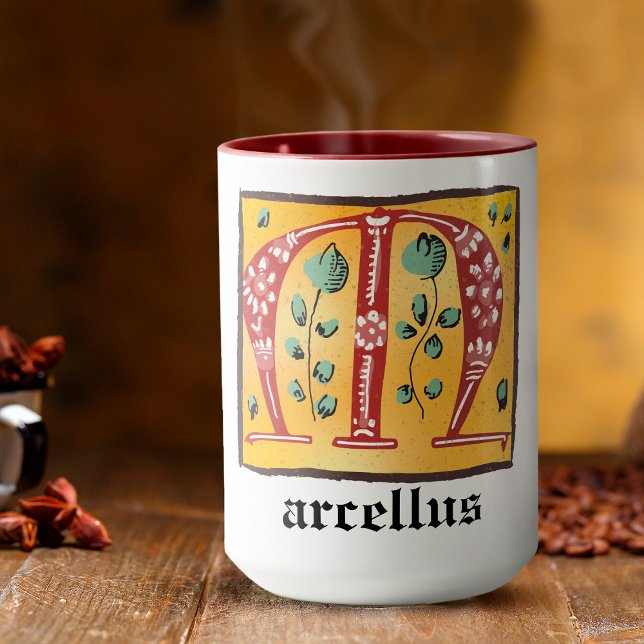 mittelalterliche florale Tasse (Von Creator hochgeladen)