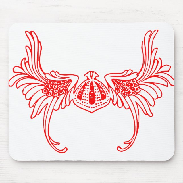 Mittelalterliche Geschichte Ritter Krieger Altes S Mousepad (Vorne)