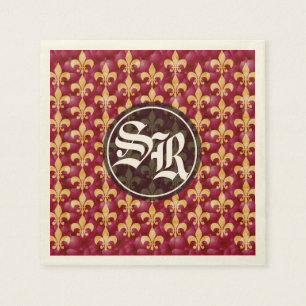 Mittelalterliche Hochzeit Napkins Serviette