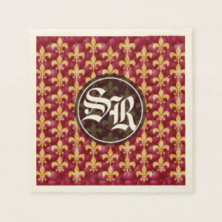 Mittelalterliche Hochzeit Napkins Serviette