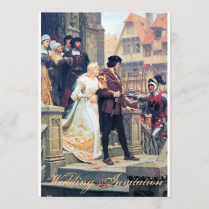 Mittelalterliche Hochzeitsromane Einladung