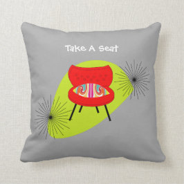 Mittelalterliche Illustrationen des modernen Retro Kissen