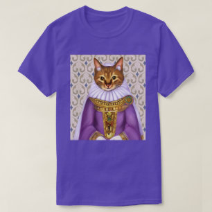 Mittelalterliche Katze Maiden T-Shirt