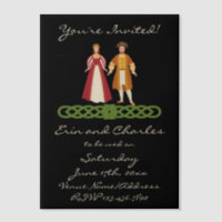 Mittelalterliche Keltische Hochzeit Einladungen zu