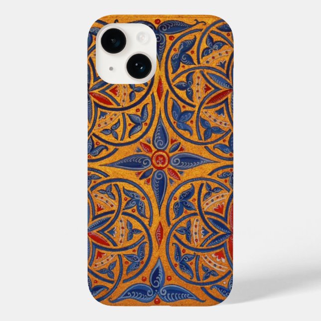 Mittelalterliche Kreise Case-Mate iPhone Hülle (Rückseite)