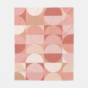 Mittelalterliche Kreise: Modernes geometrisches Mu Fleecedecke