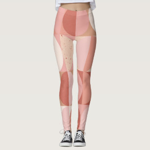 Mittelalterliche Kreise: Modernes geometrisches Mu Leggings